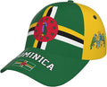 National Flags Baseball Cap for Men Women, Fashion Adjustable Sun Protection Visor Caps Trucker Hat Patriotic Caps