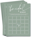 Bridal Shower Bingo, What Will The Bride to Be Receive, Engagement Party Games by Wybgno