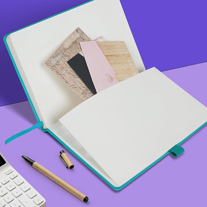 Lined Journal Notebooks for Work, A5 Size 100 GSM Thick Paper, Classic Ruled - Image 5