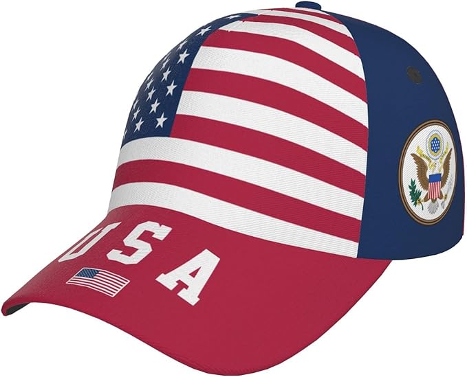 National Flags Baseball Cap for Men Women, Fashion Adjustable Sun Protection Visor Caps Trucker Hat Patriotic Caps