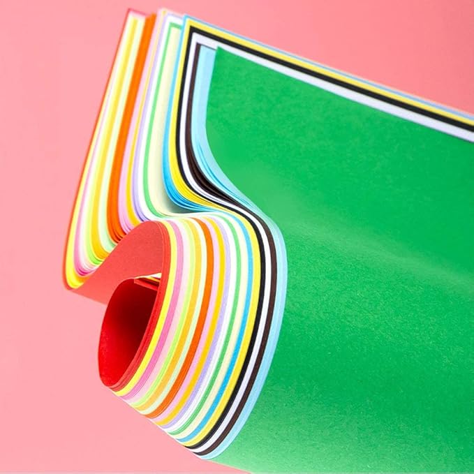 Colored Cardstock A4 100 Sheet Card Stock Paper 230gm- More Fun Crafting and - Image 3