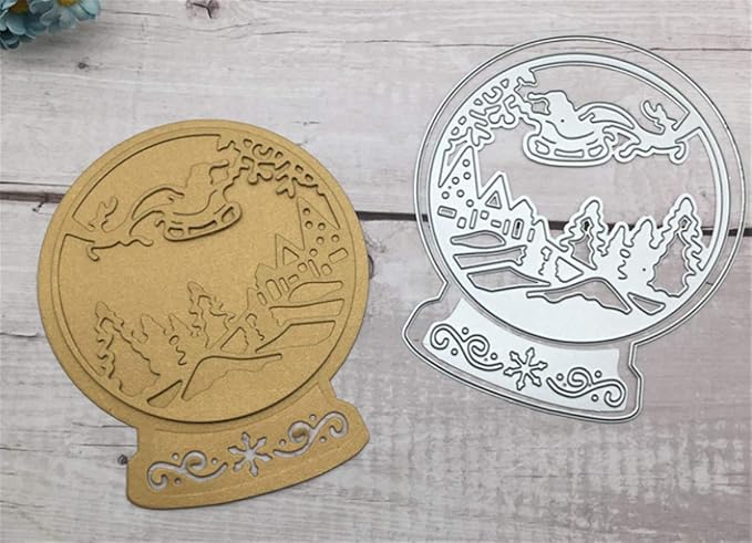 Metal Cutting Dies DIY Merry Christams Embossing Stencil Template Scrapbooking - Image 5