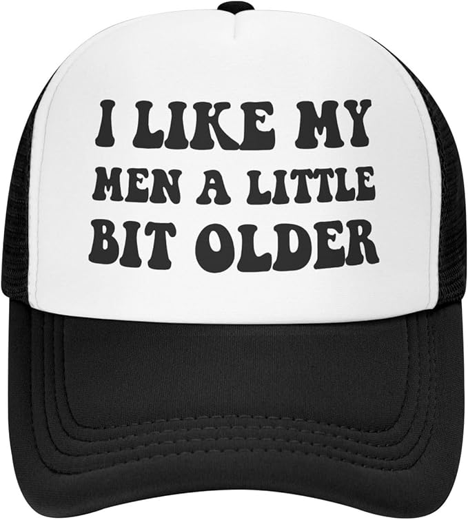 Funny Trucker Hat Funny Gag Gifts Snapback Hat for Adult Humor Fishing Cap Adjustable Mesh Sport Baseball Caps for Women Men