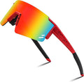 FEISEDY Kids Sunglasses Youth Baseball Sun Glasses, UV400 Sports Teens Cycling Shades for Boys Girls Age 8-16 B0048