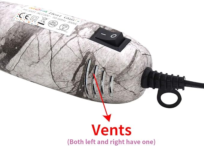 mofa Resin Heat gun, 6.6ft Cable 300W Heat Gun - Image 4
