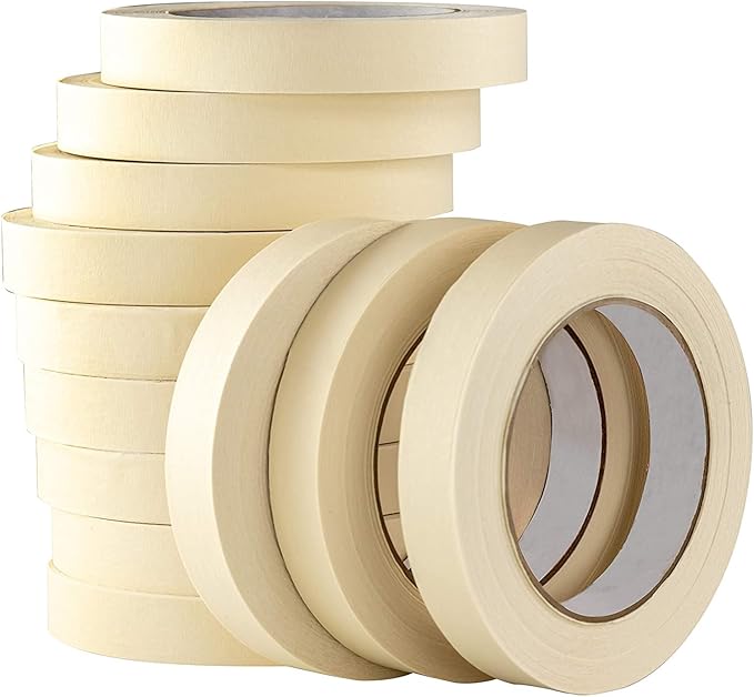 3/4 in Pro-Grade Masking Tape. 60 Yard 12 Pack = 720 Yards of Multi-Use by Unknown