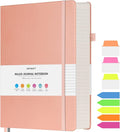 Lined Journal Notebook, Large A5 College Ruled Notebook, 312 Numbered Pages by OFFIGIFT