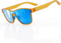 DEAFRAIN Polarized Sunglasses for Men Women - UV400 Protection 21.5g Sport Sun Glasses for Driving Fishing Running Golf
