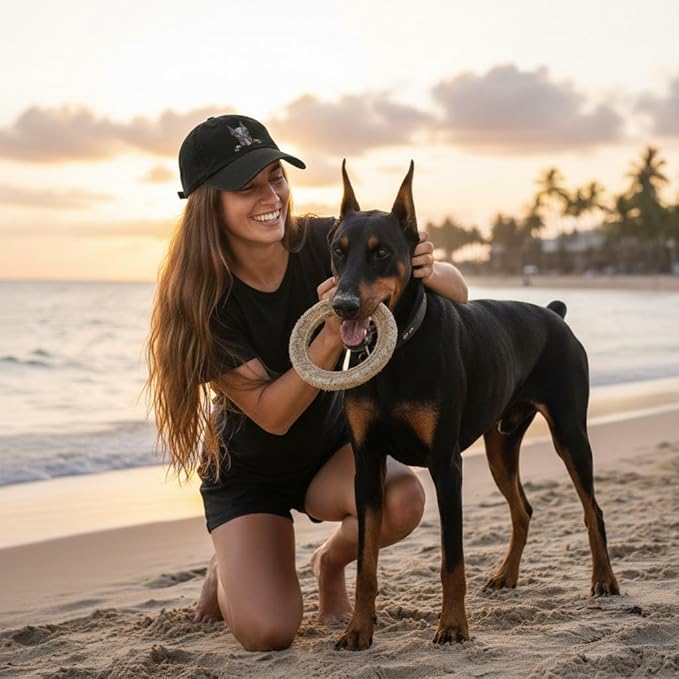 Pet Dog Lover Gifts,Embroidered Dog Baseball Hats for Men Women Dad Mom