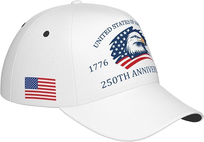 USA Flag Baseball Cap American Patriotic Trucker Hat Father Dad Mother Mom Adjustable Sportswear Hat for Men Women Adults