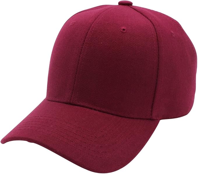 Top Level Baseball Cap Men Women - Classic Adjustable Plain Hat