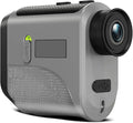 1200Yards Range Finder Golf with Slope, 7X Magnification Range Finder, Lightweight Portable Rechargeable Rangefinder, Flag Lock Vibration, Switch for Legal, Range Finders for Hunt Golf Accessory(Grey)