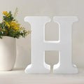 Wood Letters 4.3 Inch, Wooden Letters by UVEPBSMN