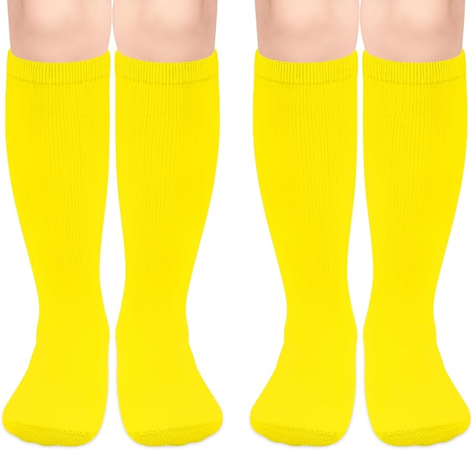 qikqik Toddler Soccer Socks Kids Soccer Socks Boys Baseball Sock Youth Football Sock Girls Softball Accessories Team Sports