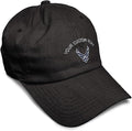 Speedy Pros Soft Baseball Hat Embroidered Dad Hat Air Force Emblem Embroidery Men & Ladies Baseball Cap Cotton
