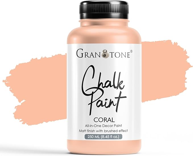 GRANOTONE Chalk Paint for Furniture | Matt-Finish Water-Based Acrylic Paint for by GRANOTONE