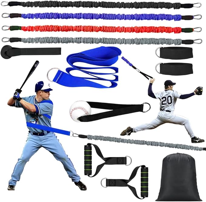 Davllin Core & Hip Belt Resistance Band for Baseball & Softball Training