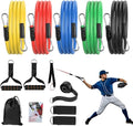 Baseball Resistance Bands Set – Baseball Pitching & Throwing Trainer with Arm Strength Training Bands for Youth Pitchers, Throwing Warm-Up, Arm Care and Softball Training Equipment