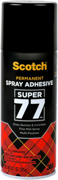 Scotch Super 77 Multipurpose Adhesive Spray, Bonds to Fabric, and More by 3MIndustrial