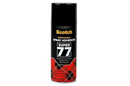 Scotch Super 77 Multipurpose Adhesive Spray, Bonds to Fabric, and More by 3MIndustrial