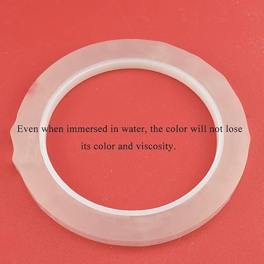 HAHIYO Clear 0.25Inch Wide 1Rolls Floral Tape Waterproof Florist Tape Flower - Image 3