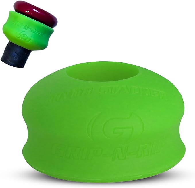 Grip-N-Rip Knob Stacker Choke-Up Ring for Baseball/Softball Bats Provides Choking Up Space & Relief from Bat Sting, Stackable for Custom Fit and Comfort