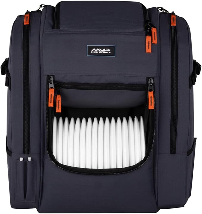 MVP Disc Sports Voyager Lite Backpack Disc Golf Bag (Choose Your Favorite Color)