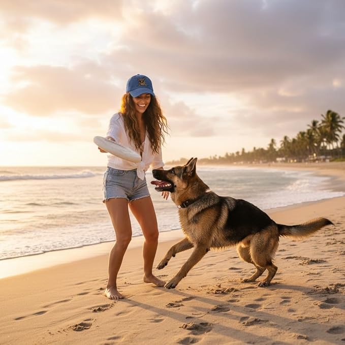 Pet Dog Lover Gifts,Embroidered Dog Baseball Hats for Men Women Dad Mom