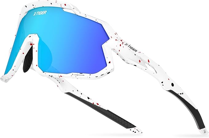 X-TIGER Kids Sunglasses Polarized Youth Baseball Sunglasses for 8-14 boys girls UV400 Sports Softball Cycling Glasses