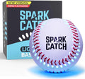 SPARK CATCH Light Up Baseball, Glow in The Dark Baseball, Sports Gear Accessories Gifts for Boys 8 9 10 11 12 13 14 15 Years Old, Kids Teens All Ages Gift Ideas
