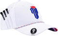 NJF Golf Hat Men - Breathable Mens Golf Hats, Adjustable Rope Hook and Loop Style Cap, Convenient Cap with Tee Holder
