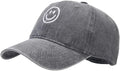 Unisex Basic Solid Baseball Cap Vintage Washed Distress Cotton Low Profile Dad Hat Adjustable Sports Hat