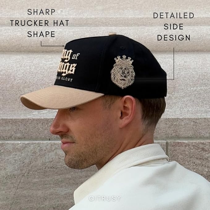 Vintage Faith & Forever Trucker Hat | Men & Women | Christian Cross Jesus Hats | Bachelorette Bride Hat | Cotton | Snapback