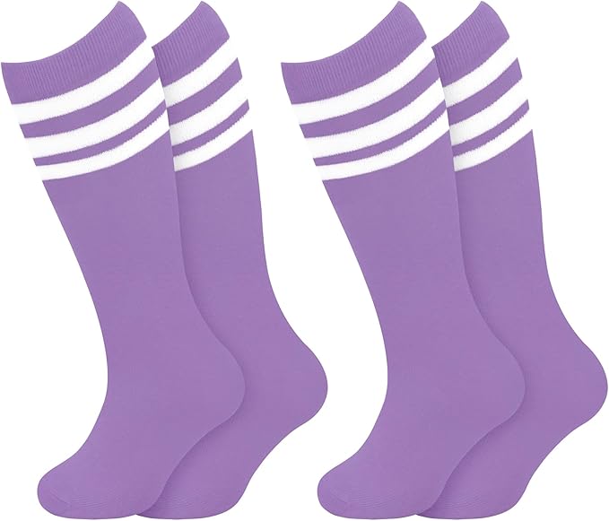 Olreco Toddler Soccer Socks Kids Baseball Socks Youth Softball Sock for Girls Boys Football Sock Boys Athletic Accessories