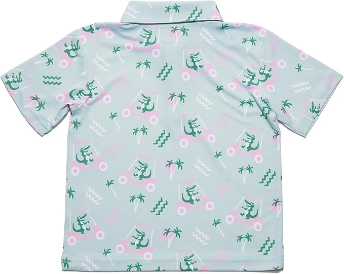 Tipsy Elves Kids and Toddlers Golf Shirts - Athletic Comfort Fit with Quick Dry Material