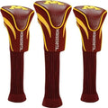 Team Golf NCAA Florida Gators Contour Golf Club Headcovers (3 Count) Numbered 1, 3, & X, Fits Oversized Drivers, Utility, Rescue & Fairway Clubs, Velour Lined for Extra Club Protection