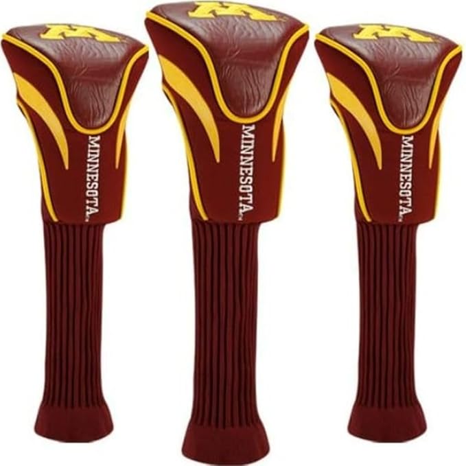 Team Golf NCAA Florida Gators Contour Golf Club Headcovers (3 Count) Numbered 1, 3, & X, Fits Oversized Drivers, Utility, Rescue & Fairway Clubs, Velour Lined for Extra Club Protection