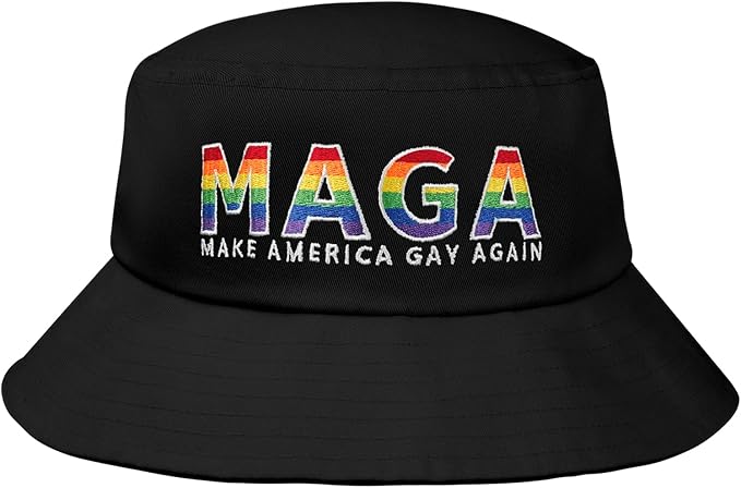 Gay Pride Rainbow Trucker Hat for Men and Women LGBT Embroidered Adjustable Washable LGBTQ Baseball Cap Gifts