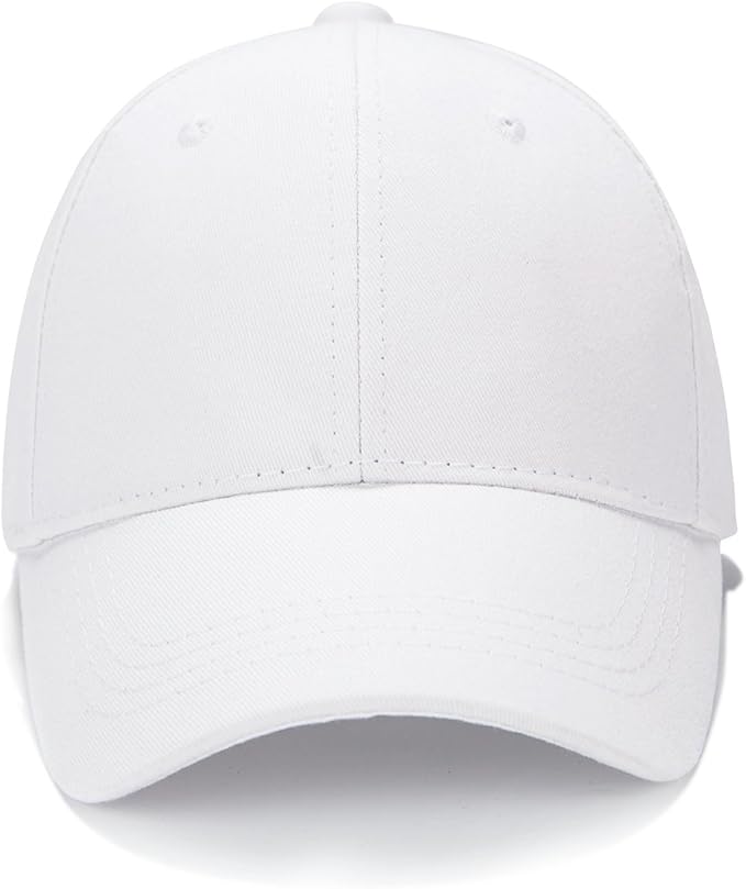 Edoneery Baseball Cap for Kids-Adjustable Washed Cotton Golf Toddler Hat for Boys & Girls
