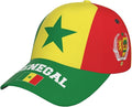 National Flags Baseball Cap for Men Women, Fashion Adjustable Sun Protection Visor Caps Trucker Hat Patriotic Caps