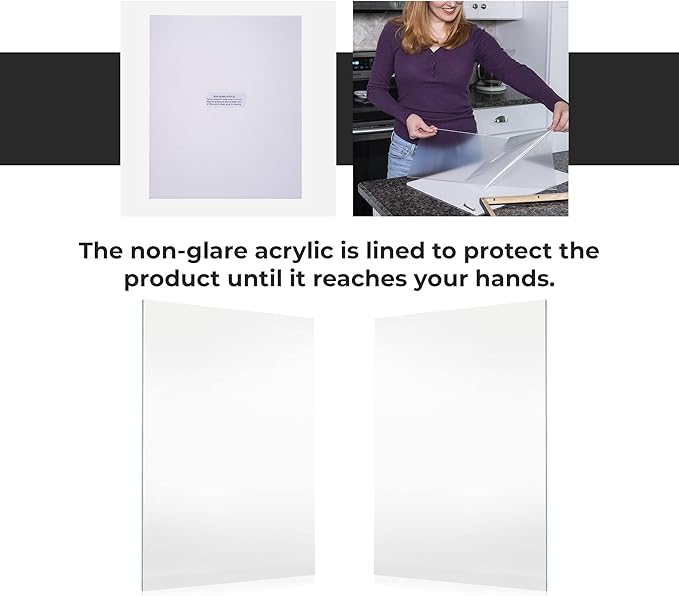 Non-Glare Acrylic Replacement for 10x20 Picture Frame, Replacement Plexiglass - Image 7