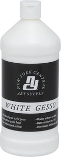 Acrylic Gesso - White Professional Grade Gesso by NewYorkCentral