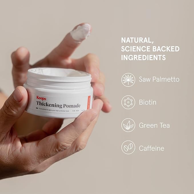 Keeps Matte Thickening Pomade for Men - Image 6