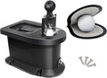 Golf Cart Ball Washer and Club Cleaner Kit with Mounting Bracket, Golf Ball Washer Cleaner for EZGO, Club Car, Yamaha, Advanced EV, Star EV, Universal & Detachable