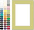 Poster Master Pale Green Matboard – 4-Ply Acid-Free Picture Mat Board by PosterMaster
