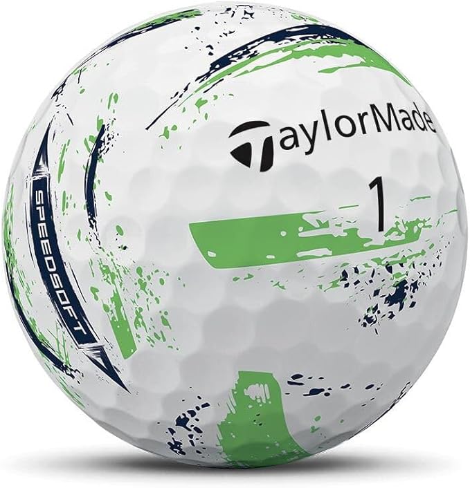 TaylorMade Golf Speed Soft Ink NFL Golf Balls