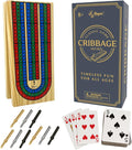 Regal Games Cribbage Board Game Set w/Storage by RegalGames