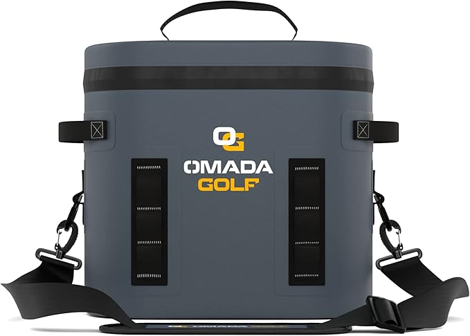 OMADA GOLF Cooler | 24 Hour Ice Chest | for Any Golf Push Cart | Hard Portable Cooler