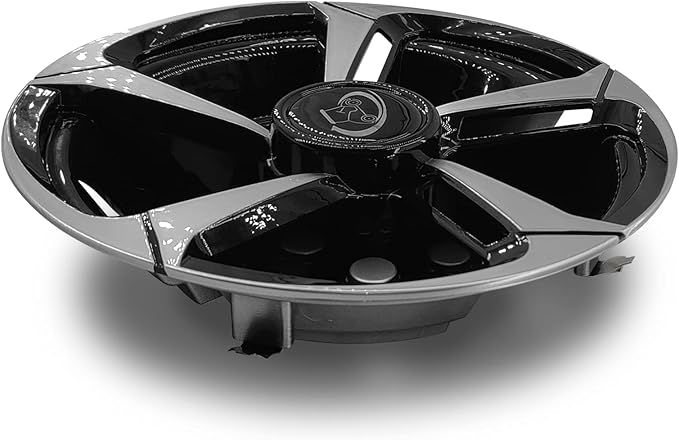 Golf Cart Wheel Covers Hub Caps for EZGO, Club Car, Yamaha Most Golf Carts- 8 Inch Set of 4, Golf Cart Hub Cap