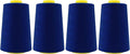 Mandala Crafts 4 Pack of Serger Threads Cones Spools by MandalaCrafts